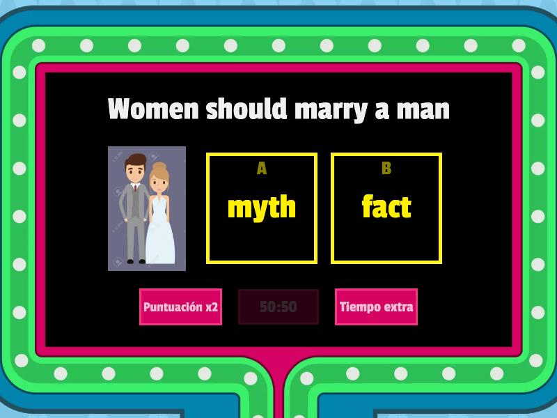 Myth Vs. Fact - Gameshow Quiz