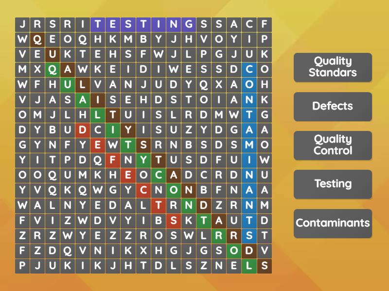 - Wordsearch