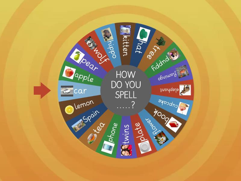 spell - Spin the wheel