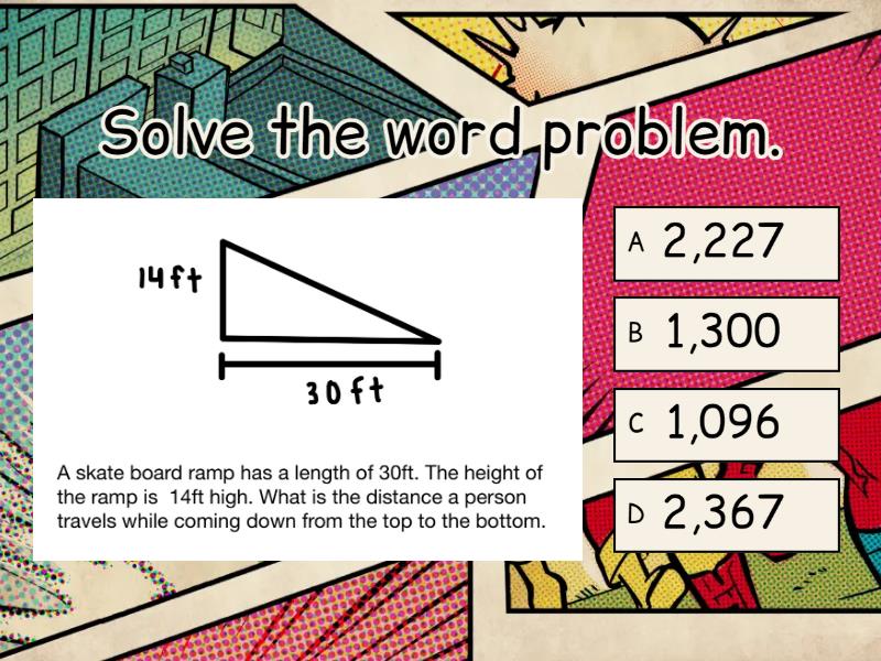Pythagorean Theorem - Quiz