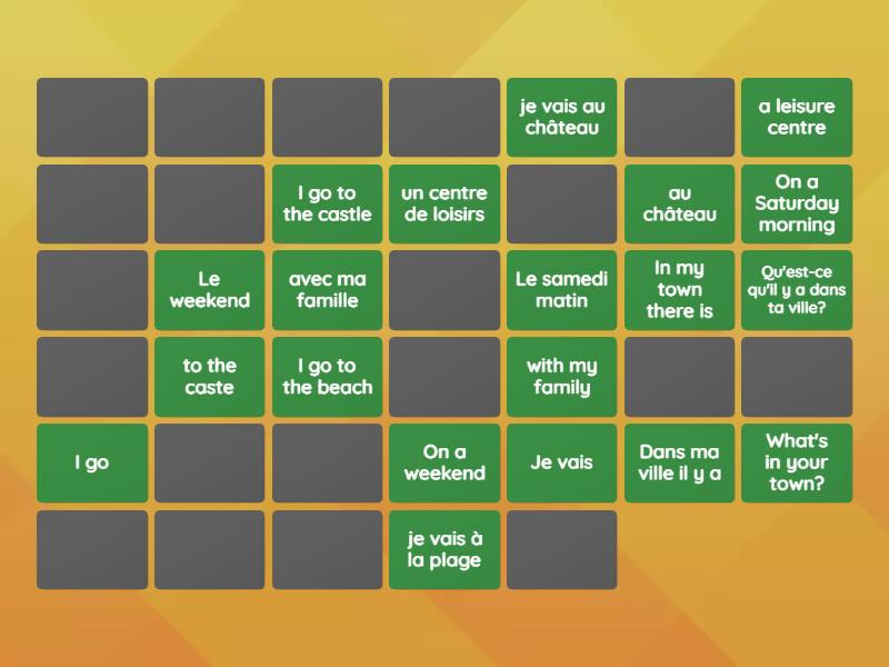 year-7-french-vocabulary-matching-pairs