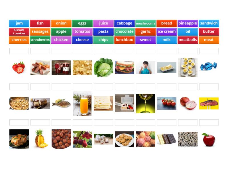 Spotlight 5 Module 8b Master chef food - Match up