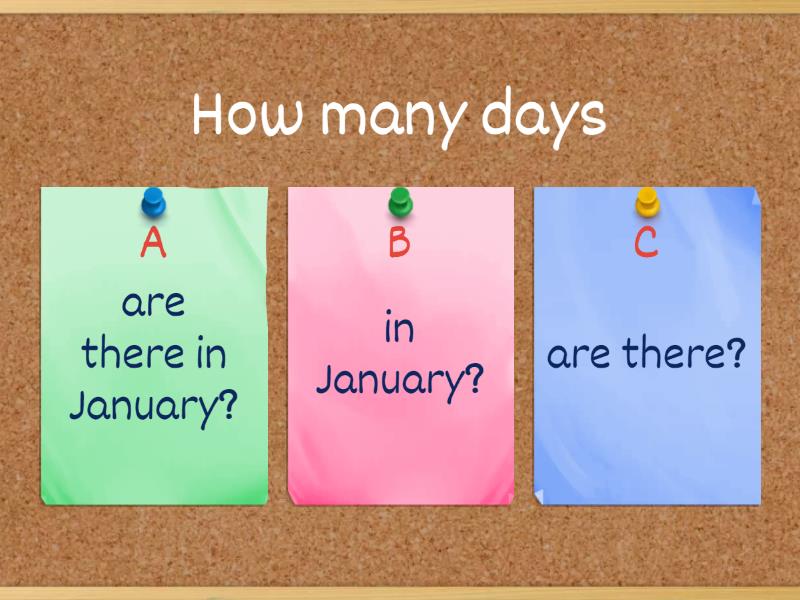 HOW MANY (3) - Quiz