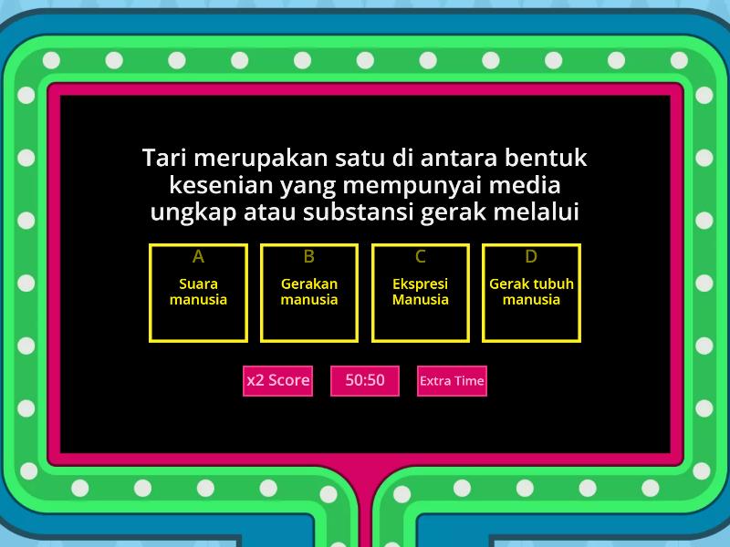 Kuis Ragam Tarian Di Indonesia - Gameshow Quiz