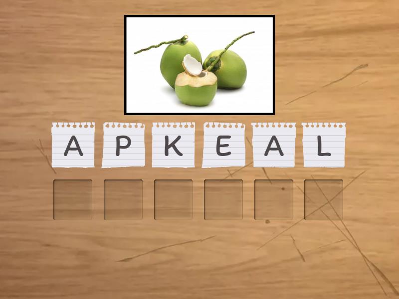 Menyusun Huruf Menjadi Kata Anagram