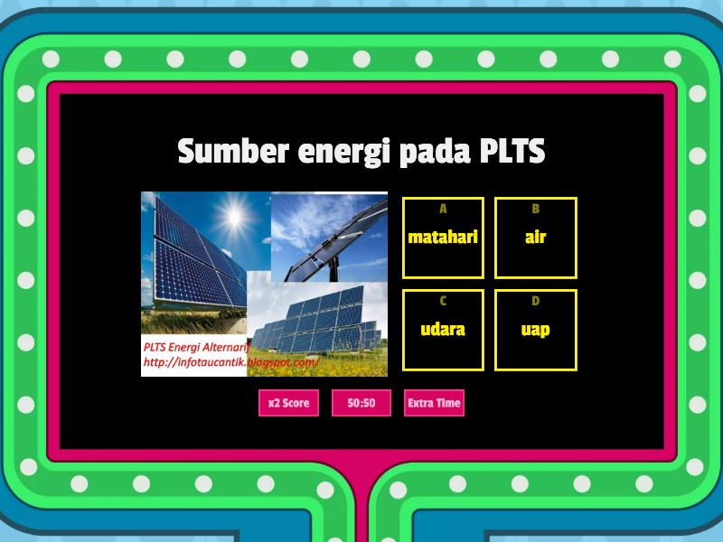 Tema 4 : Listrik Grade 6 - Gameshow Quiz