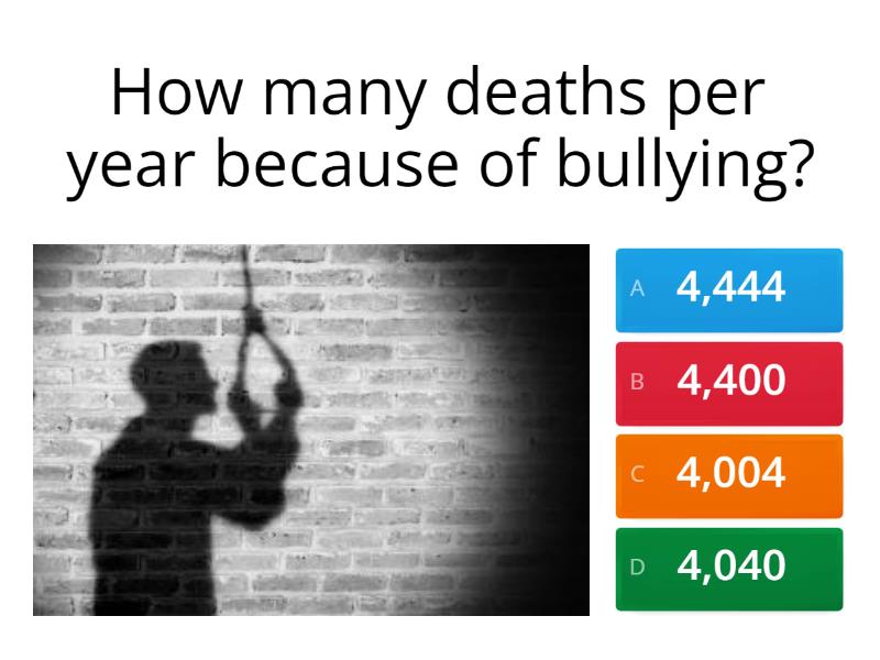 bullying - Quiz