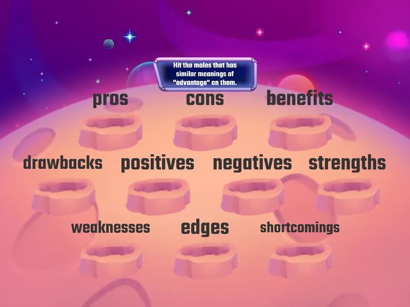 synonyms-of-advantage-whack-a-mole