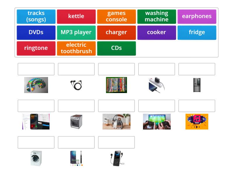 Everyday technology - Match up