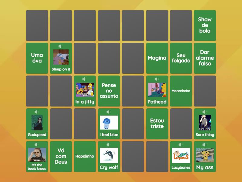 Slang Matching pairs