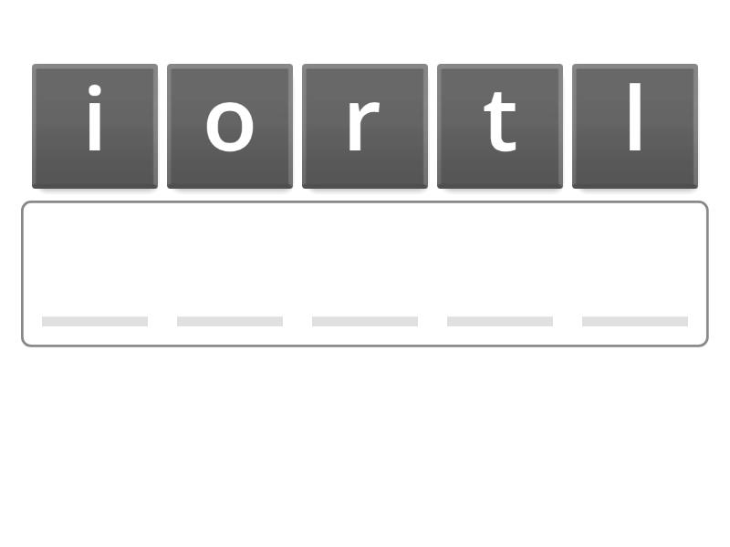 Italian Units of Measurement - Anagram