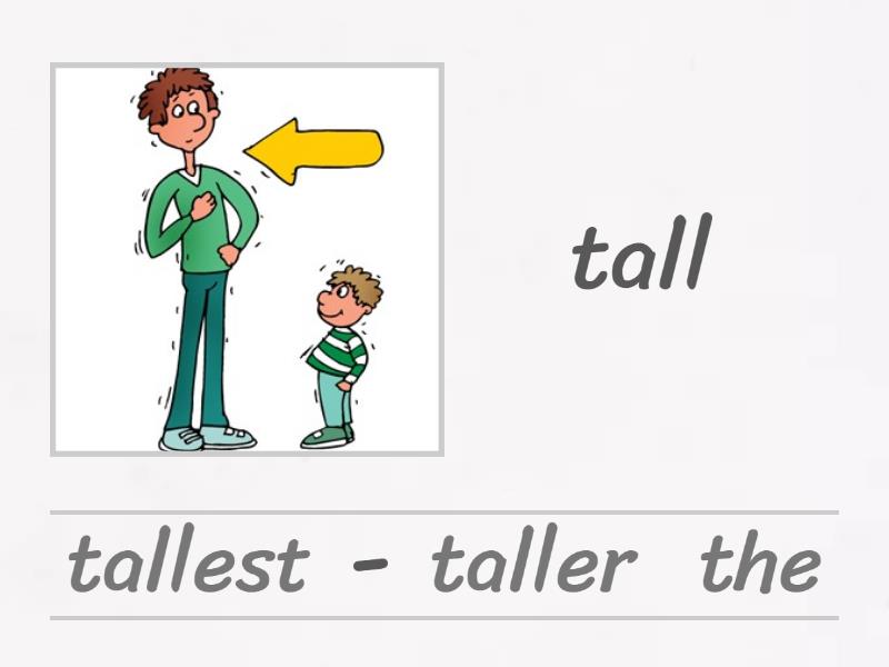 comparatives superlatives - Unjumble