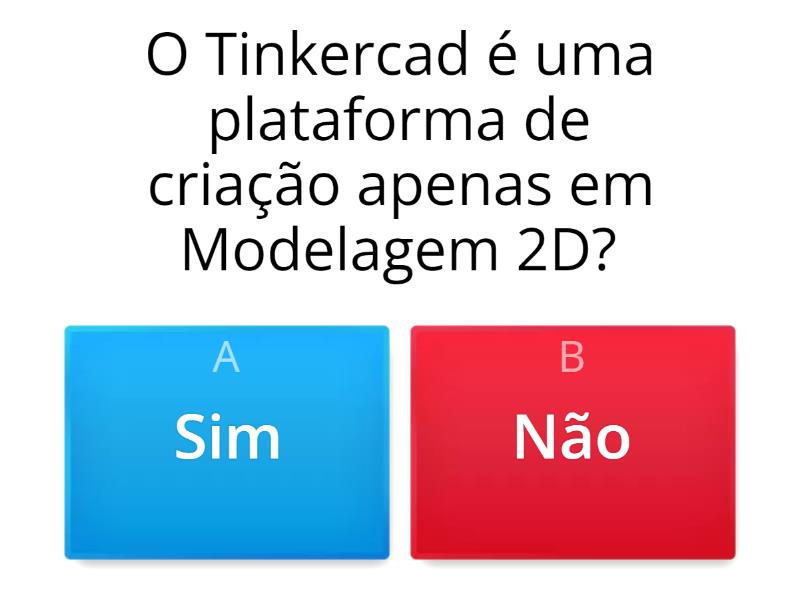 Tinkercad Atividade 1 Quiz