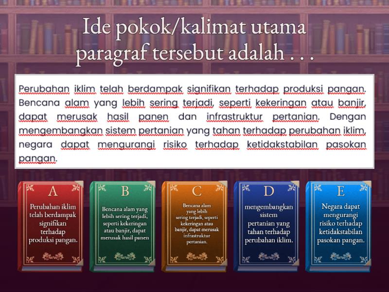 Teks Argumentasi - Quiz