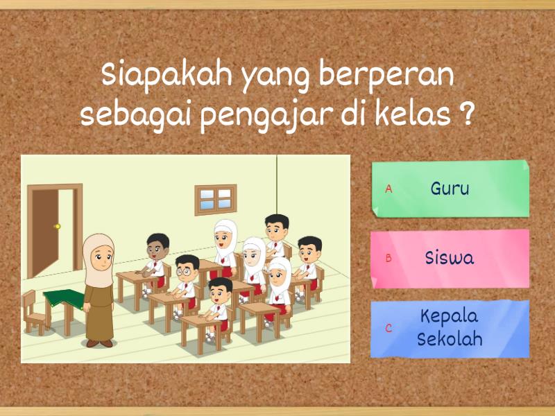 Kuis Keberagaman Peran Di Sekolah - Quiz