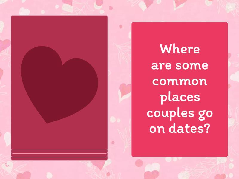 Valentine’s Day questions - Speaking cards