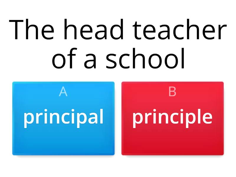Homophones quiz