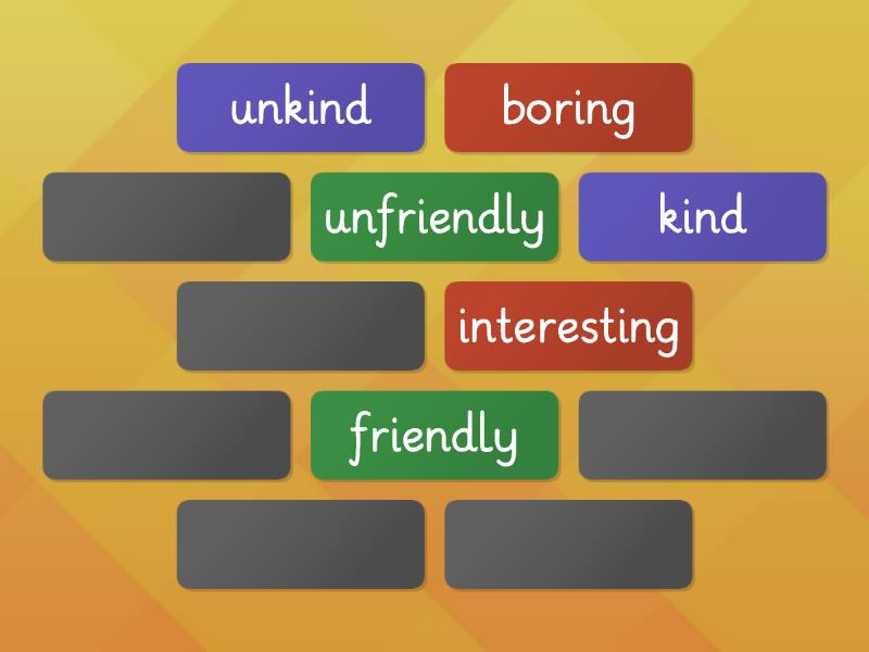 Interesting boring. Friendly unfriendly kind unkind unkind Верещагина 4 класс Workbook.