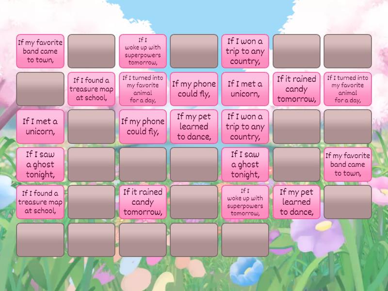 1st and 2nd Conditionals Memory