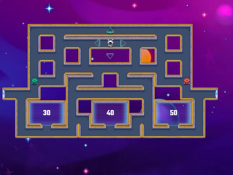 погоня в лабиринте