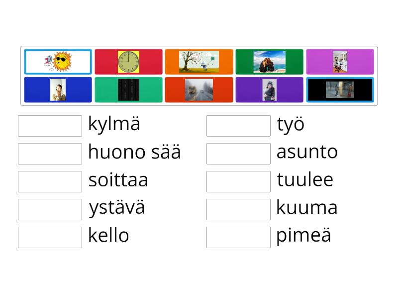 SM1 Kpl 3 Sanastoa - Match Up