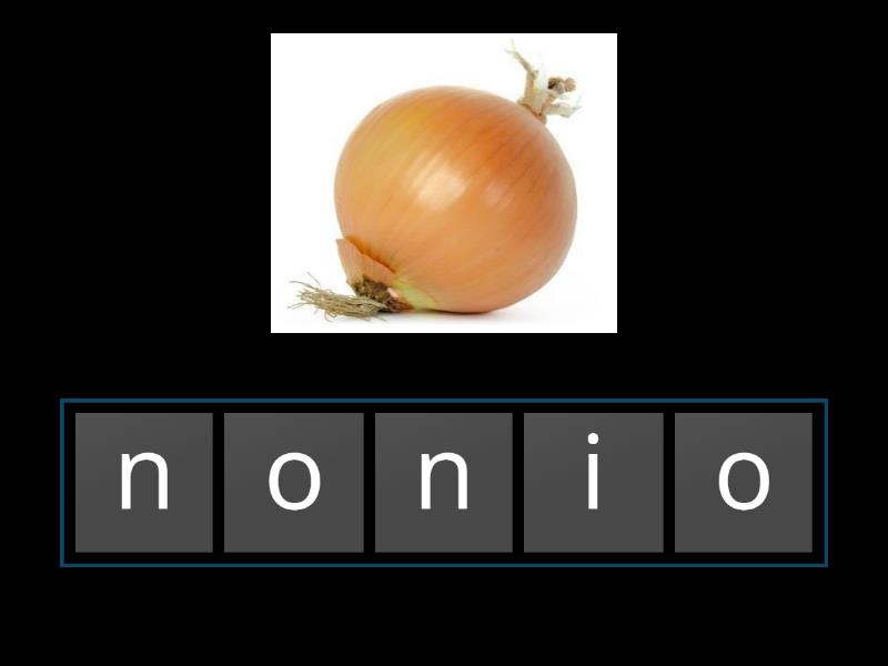 Vegetables Anagram