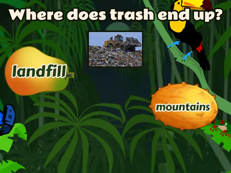 Our World 5 - Unit 8: Reduce, Reuse, Recycle (REVIEW 2) - Flying fruit