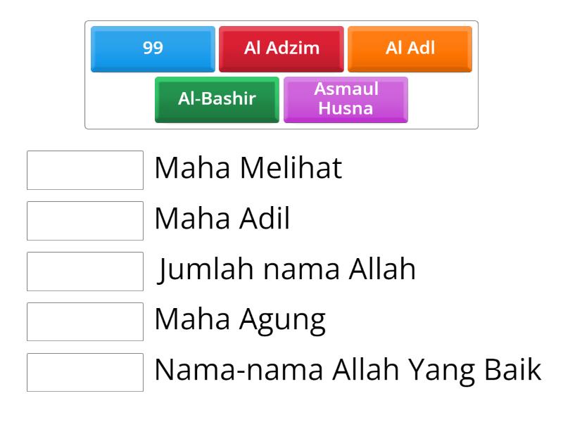 Soal Dan Jawaban Tentang Mengenal Allah Melalui Asmaul Husna Soal Dan Porn Sex Picture 1711