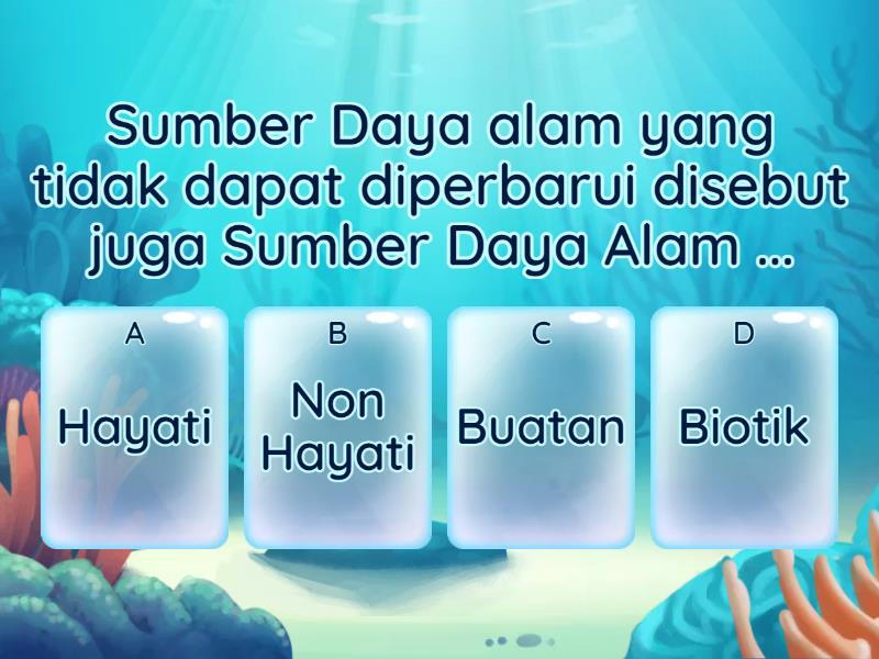 ULANGAN HARIAN 1 MAPEL IPAS KELAS 5 - Quiz