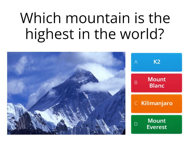 Geo quiz cuestionario