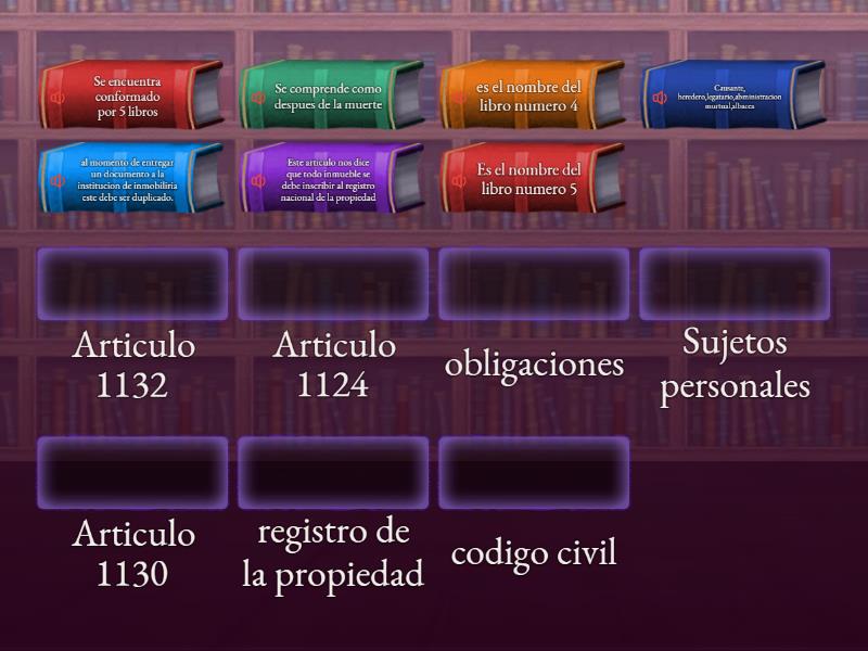 Codigo civil - Une las parejas