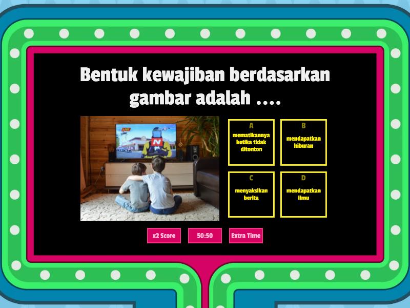 Hak. Kewajiban, Dan Tanggung Jawab - Gameshow Quiz