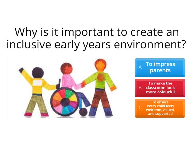 Inclusive Environments - Quiz