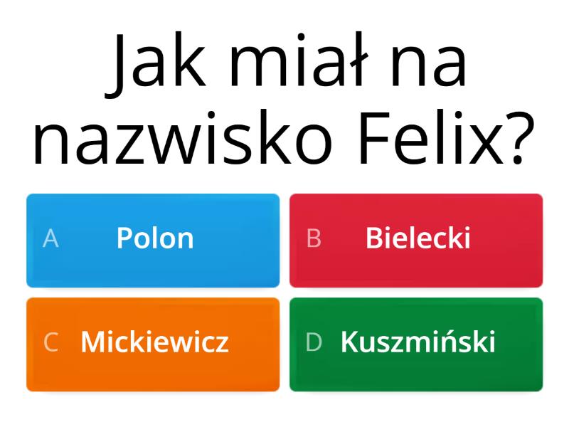Felix Net I Nika Sprawdzian Felix, Net i Nika oraz Gang Niewidzialnych Ludzi sprawdzian - Test