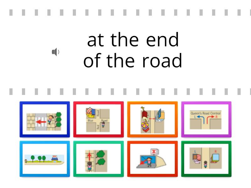 4B Ch2 giving directions - prepositional phrases - Cada oveja con su pareja