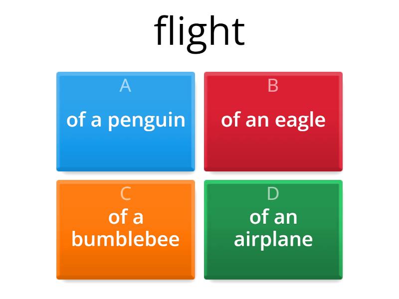 Which words and phrases make sense together? - Quiz