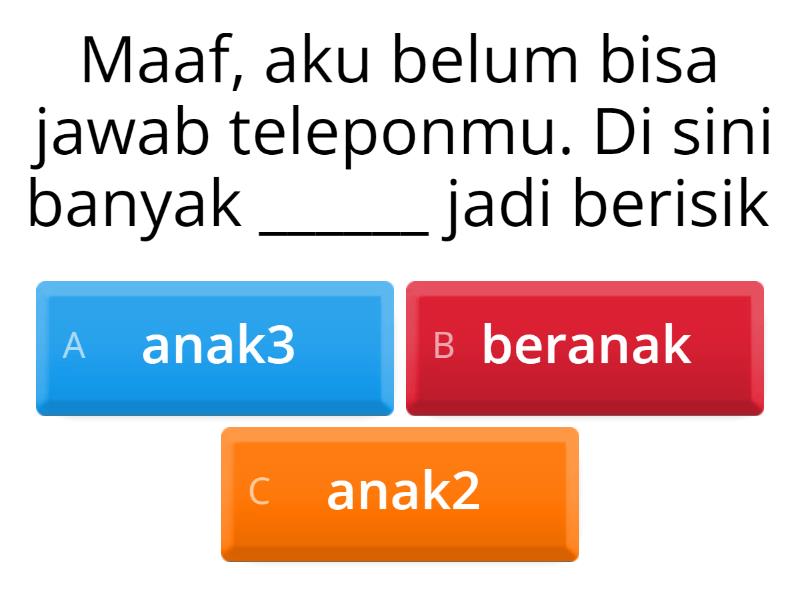 Pengulangan Kata - Quiz