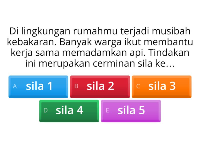 PP (Pengamalan Pancasila, Norma, Hak Dan Kewajiban) - Quiz