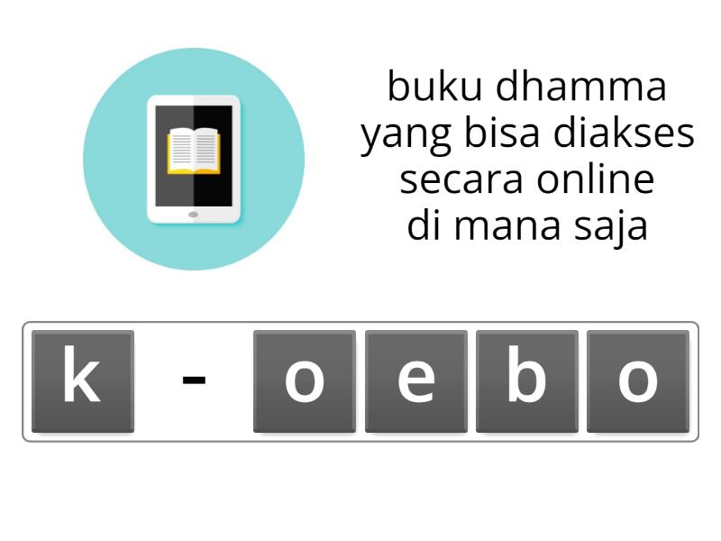 Susunlah Huruf-huruf Berikut Menjadi Kata-kata Yang Benar Sesuai Dengan ...