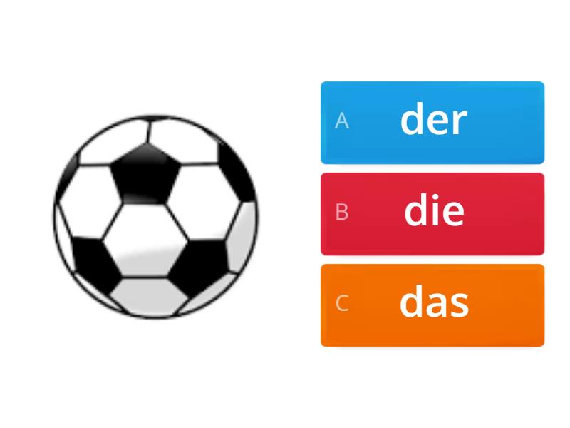 der, die, das - Quiz