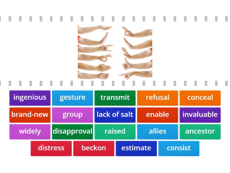 Oxford Discover 6 / Unit 9 Vocabulary - Find the match
