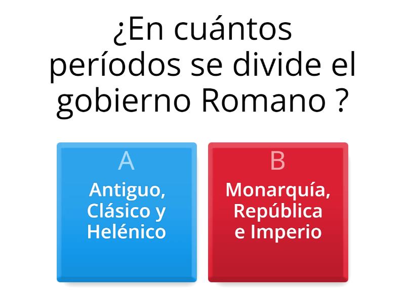 Arte y arquitectura romana Quiz