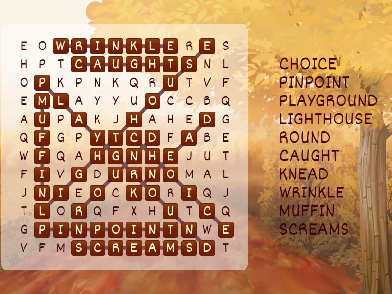 Emma's Confusing Problem - Wordsearch