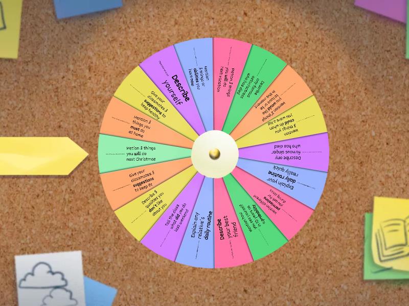 Auxiliaries exercise - Random wheel