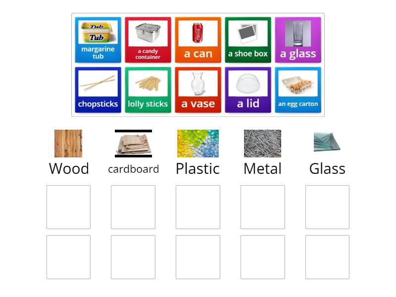 Materials - Group sort