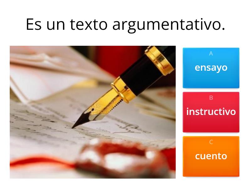 Textos Argumentativos - Quiz