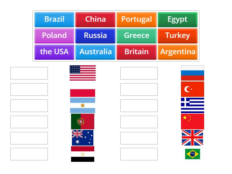 Discover English Countries Unit 2 - Match up