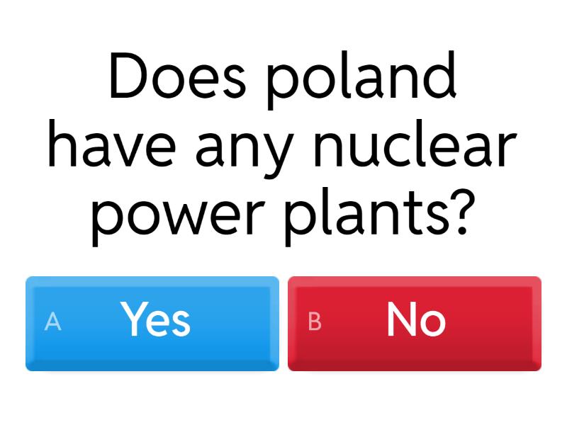 nuclear power plants - Quiz
