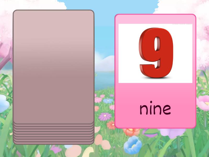 Family and friends 1 - Unit 5 - Speaking - Number 1 to 10 - Speaking cards