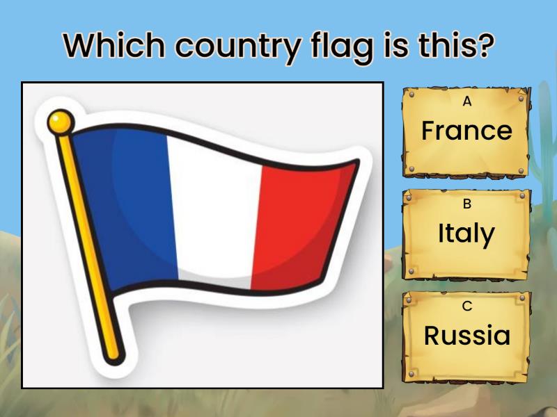 Nationality flags - Quiz